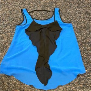By and By Sheer Flowy Top sz. S EUC